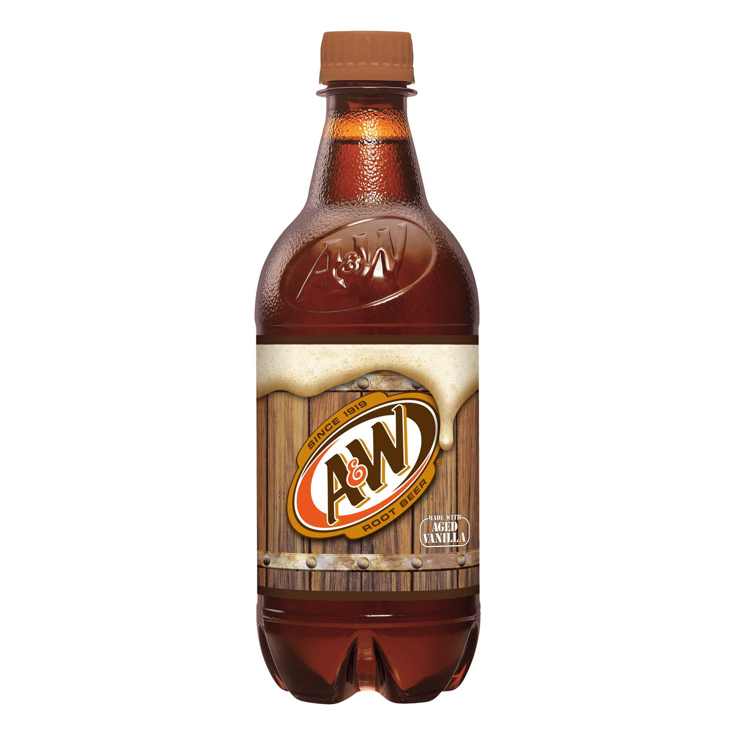 A&W Root Beer Plastic Bottle - 20oz