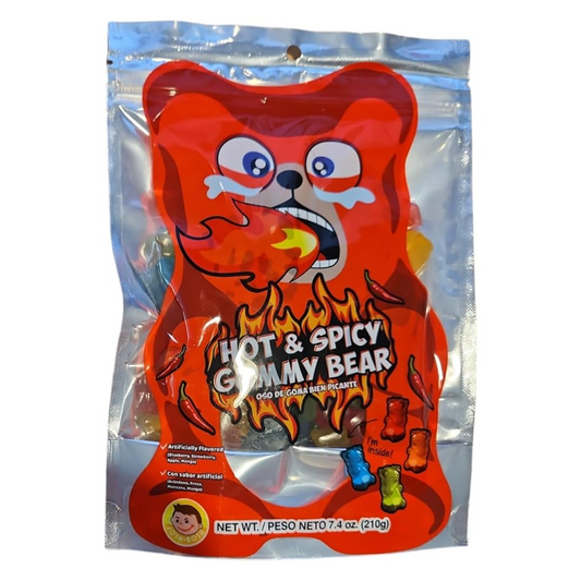 Hot & Spicy Gummy Bear - 7.4oz
