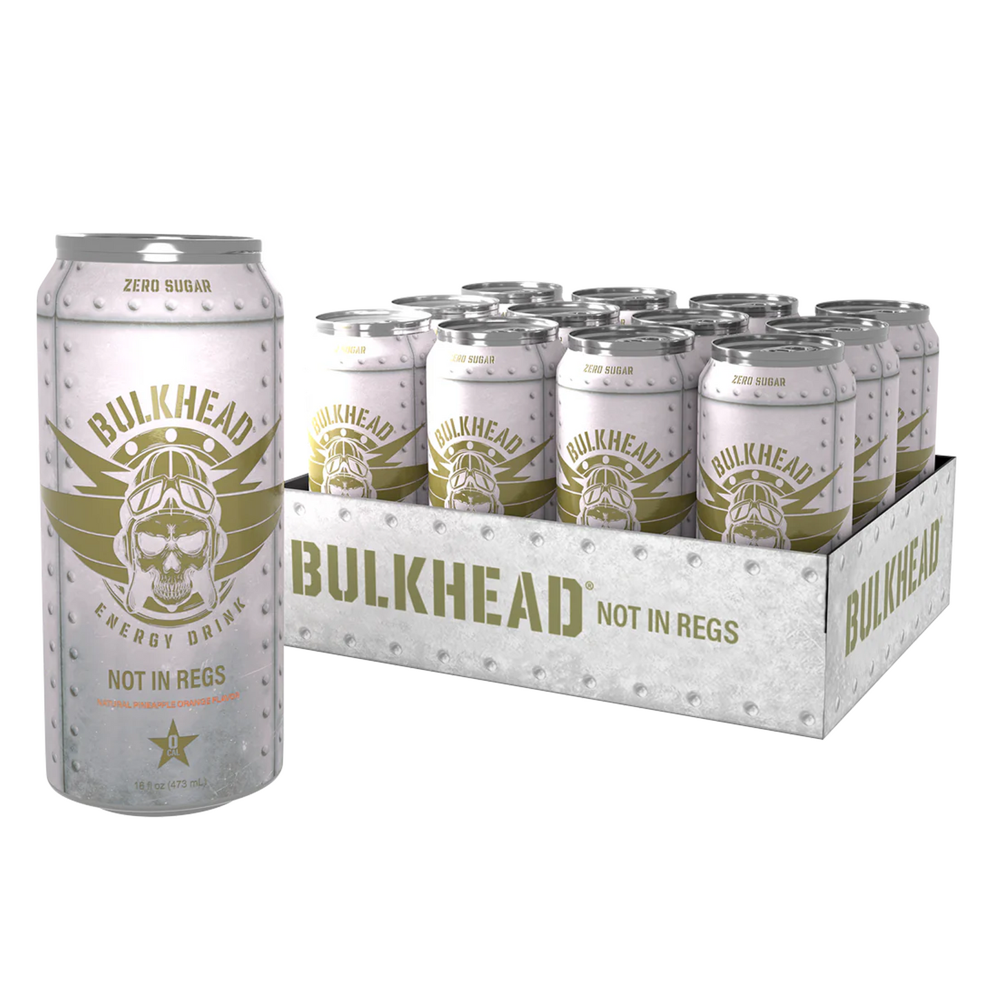Bulkhead Not In Regs Energy Drink - 16oz