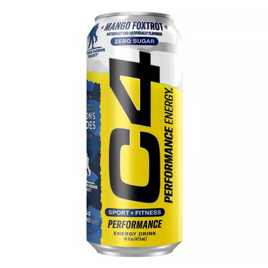 C4 Mango Foxtrot Energy Drink - 16oz