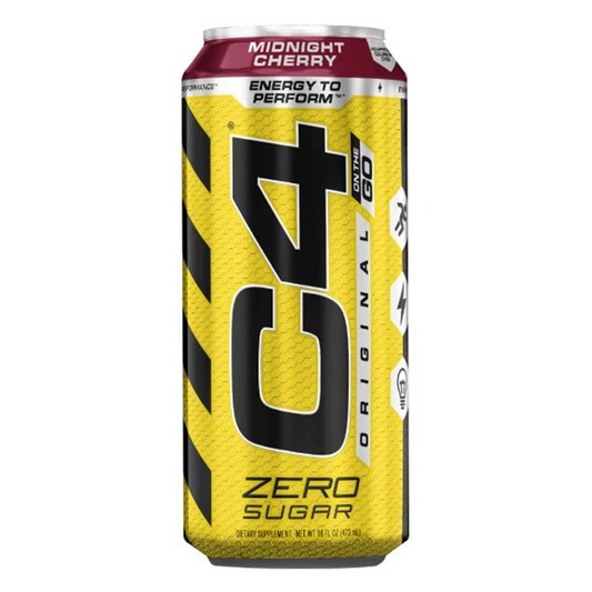C4 Midnight Cherry Energy Drink - 16oz