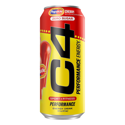 C4 Popsicle Cherry Energy Drink - 16oz