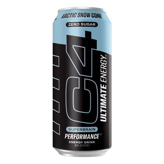 C4 Ultimate Arctic Snow Cone Energy Drink - 16oz