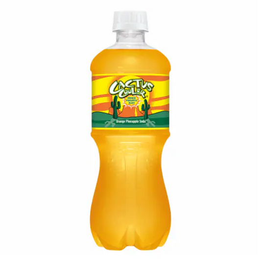 Cactus Cooler Orange Pineapple Soda Plastic Bottle - 20oz