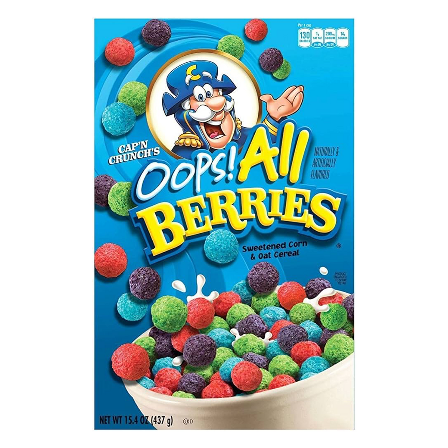 Cap'n Crunch Oops! All Berries Cereal - 10.7oz