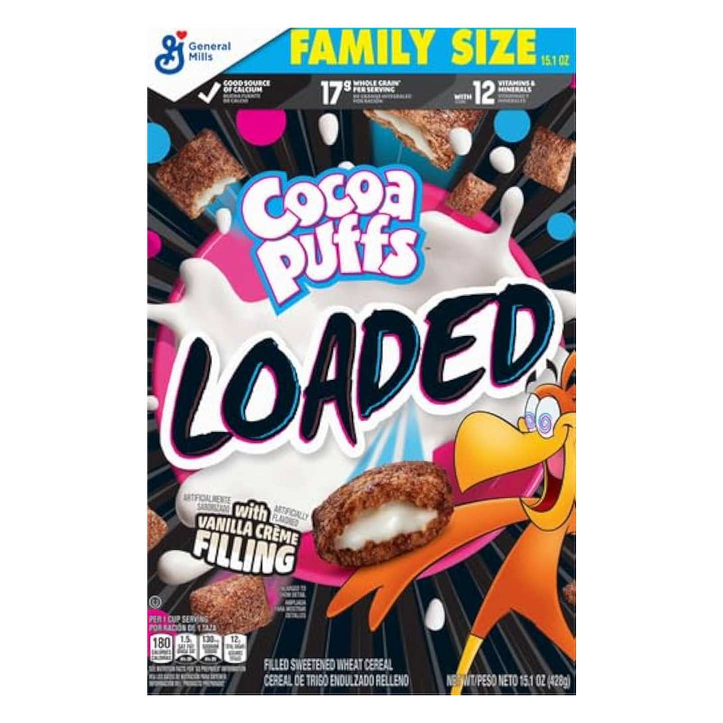 Cocoa Puffs Loaded Cereal - 12oz
