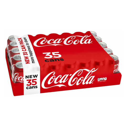 Coca Cola Cans- 12oz (35 Cans)