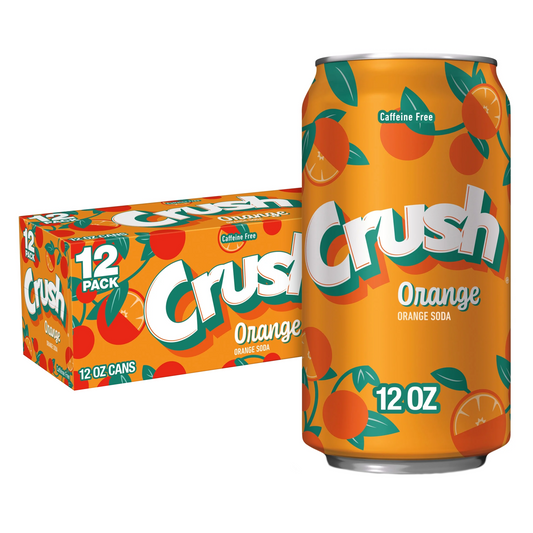 Crush Orange Cans- 12oz