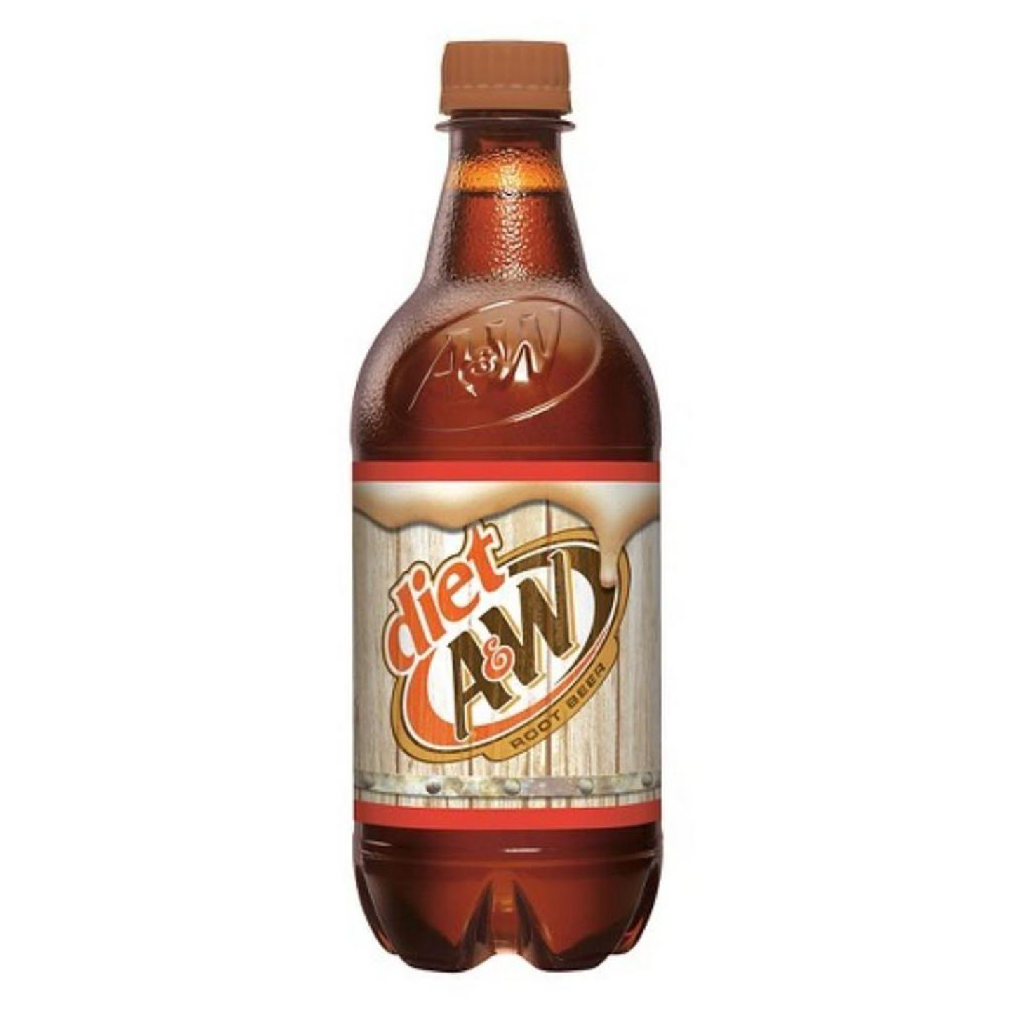 Diet A&W Root Beer Plastic Bottle - 20oz