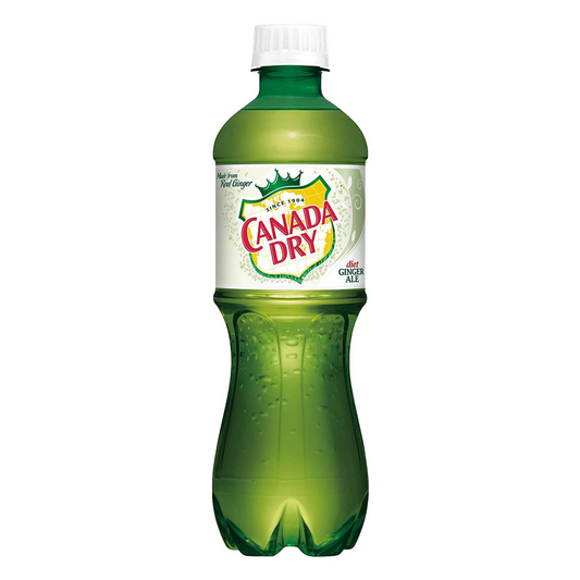 Diet Canada Dry Ginger Ale Plastic Bottle - 20oz