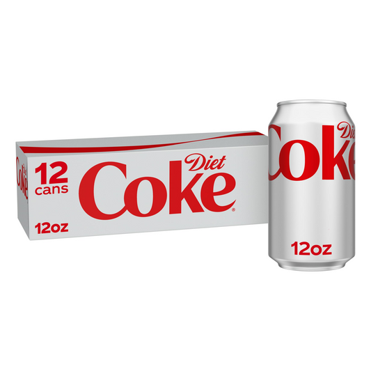Diet Coca Cola Cans- 12oz
