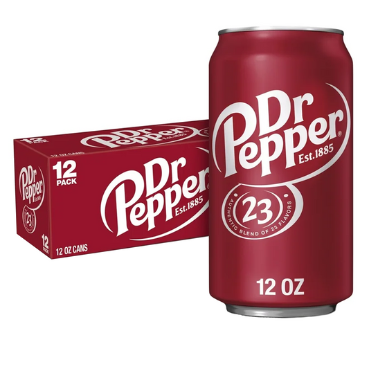 Dr Pepper Cans- 12oz