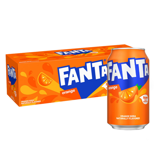 Fanta Cans- 12oz