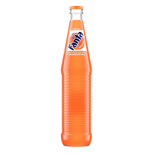 Fanta Orange Glass Bottle - 500ml