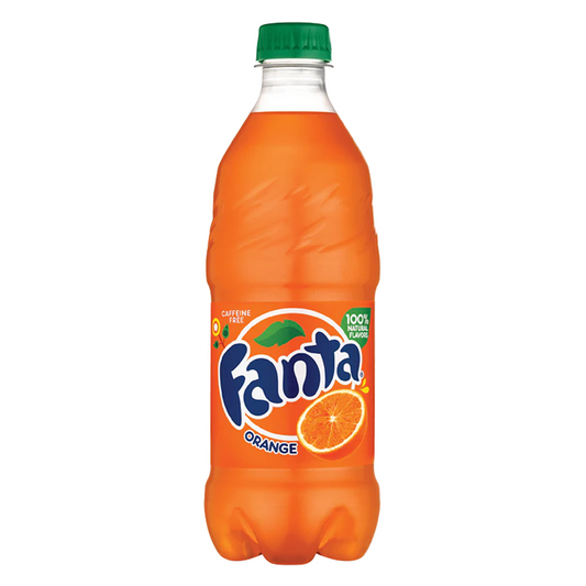 Fanta Orange Plastic Bottle - 20oz