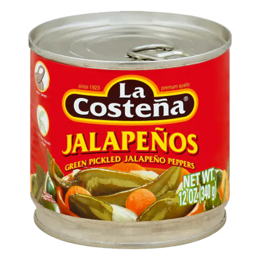 La Costena Whole Jalapeños - 12oz