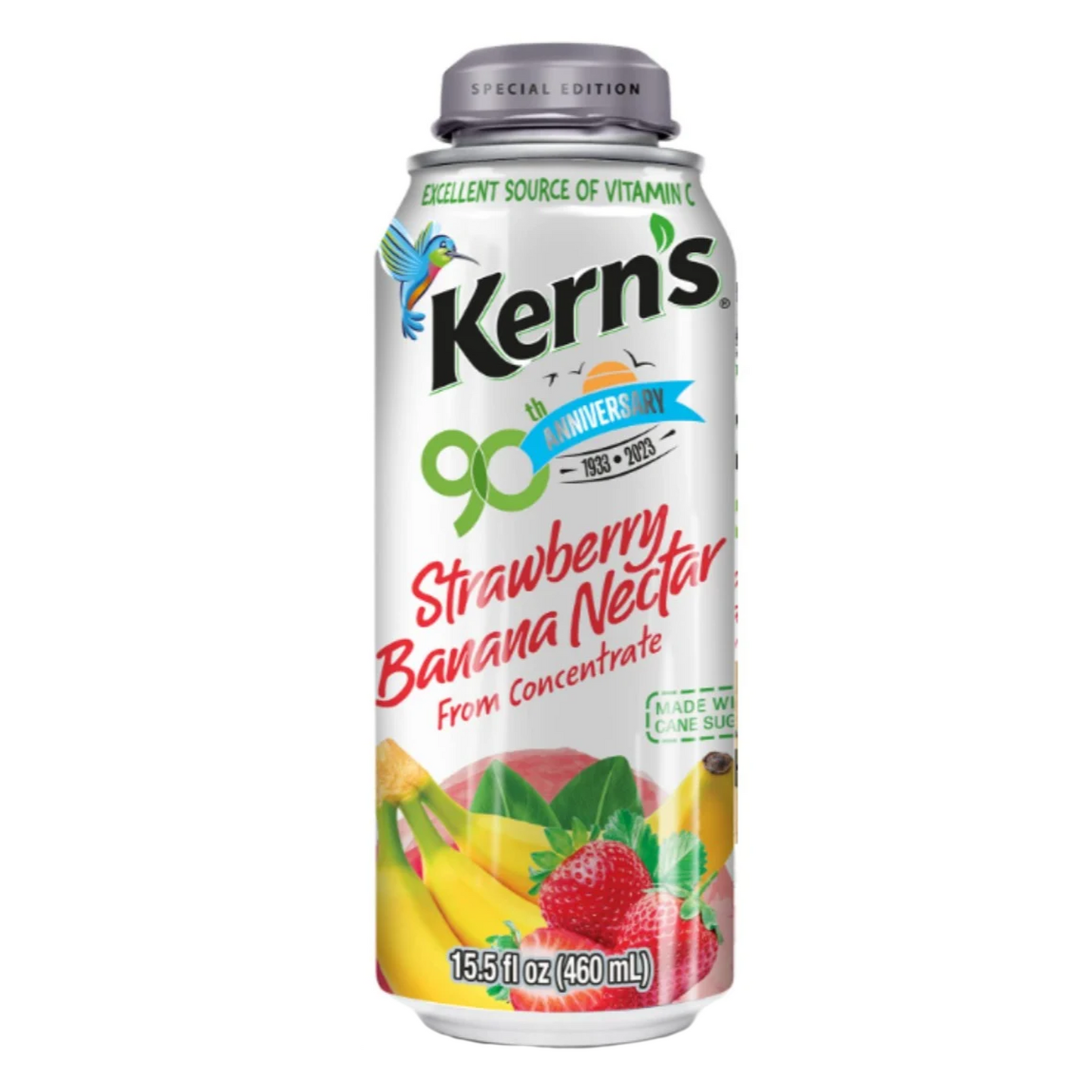 Kern's Strawberry Banana Nectar - 15.5oz