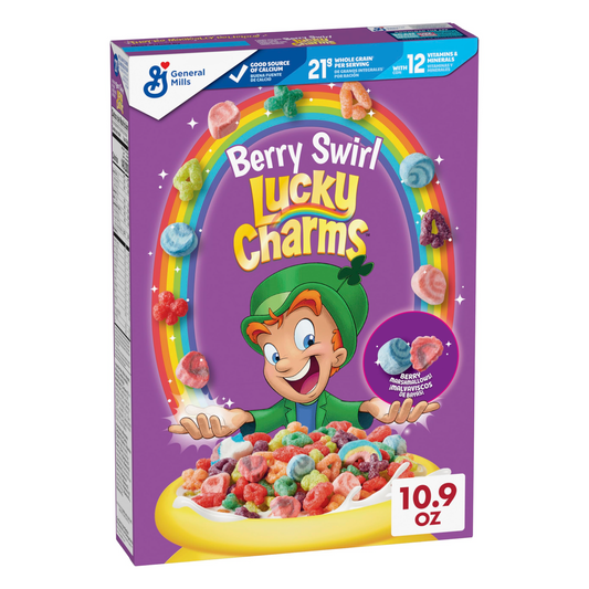 Lucky Charms Berry Swirl Cereal - 10.9oz