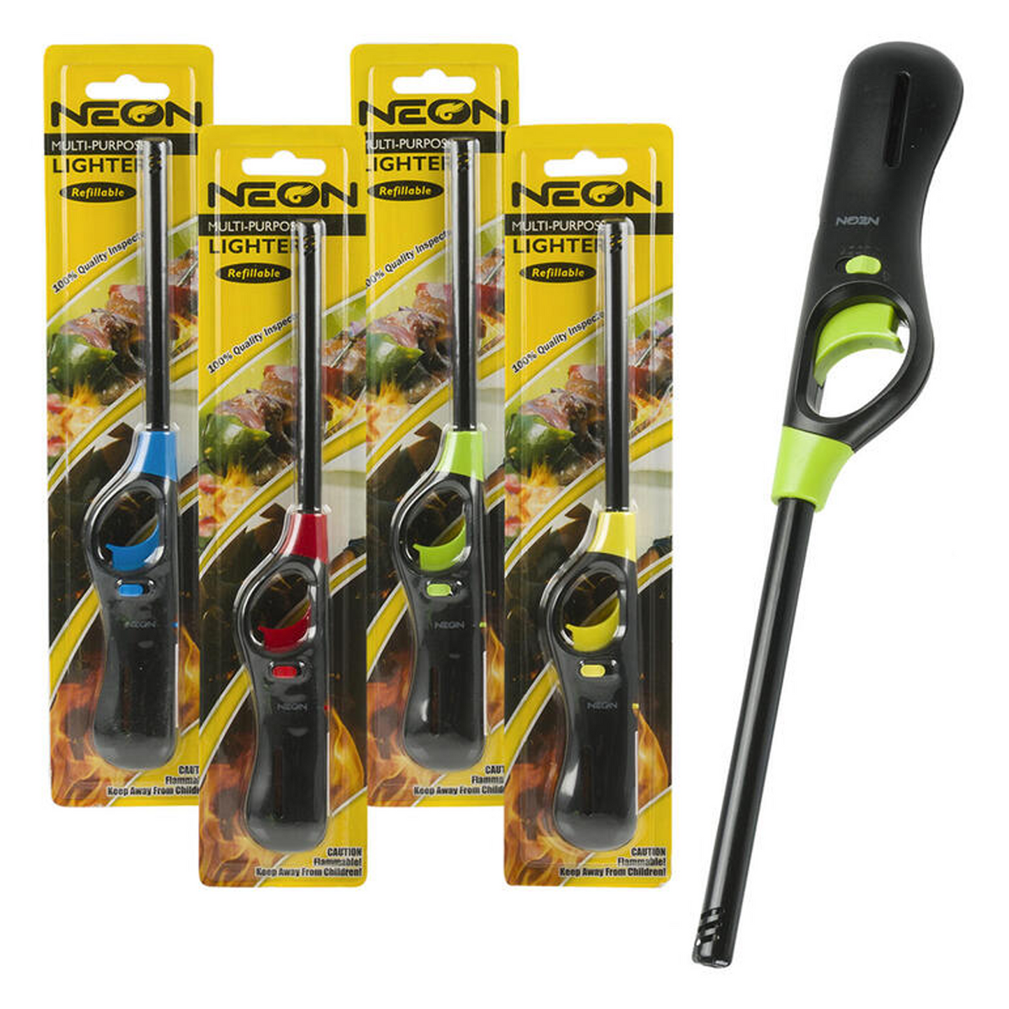 Neon BBQ Lighter