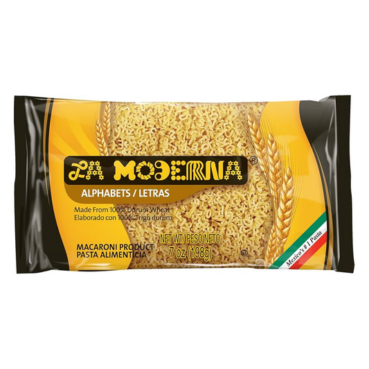 La Moderna Alphabet Pasta - 7oz