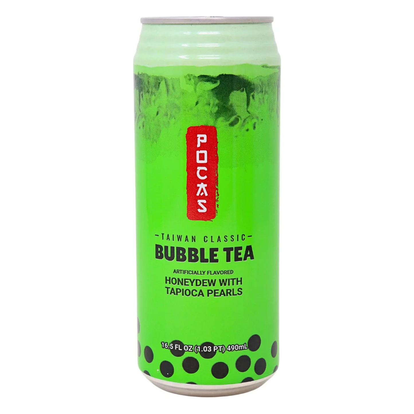 Pocas Bubble Tea Honeydew - 16.5oz