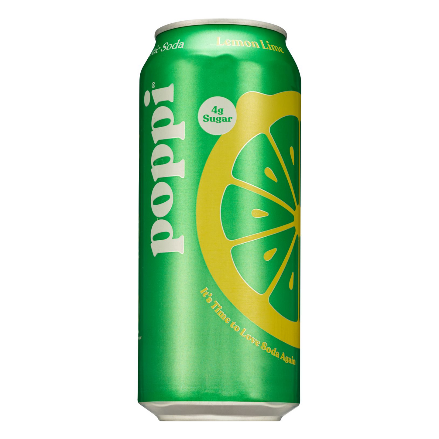 Poppi Lemon Lime Prebiotic Soda - 16oz