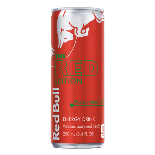 Red Bull Red Edition Watermelon Energy Drink - 8oz