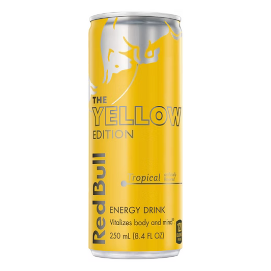 Red Bull Yellow Edition Tropical Energy Drink - 8oz