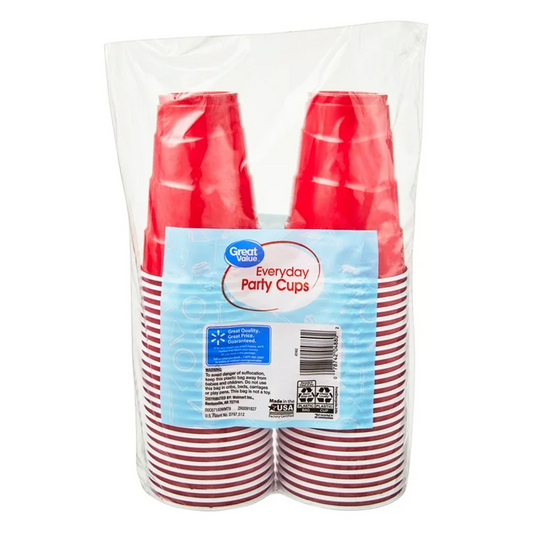 Red Party Cups - 18oz 50ct