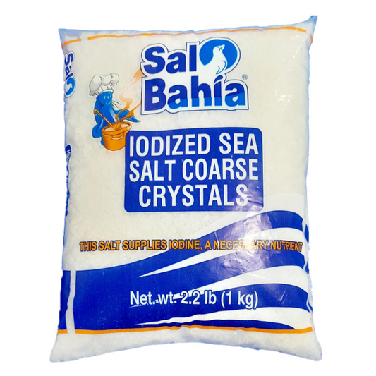 Sal Bahia Iodized Sea Salt Coarse Crystals - 2.2lb