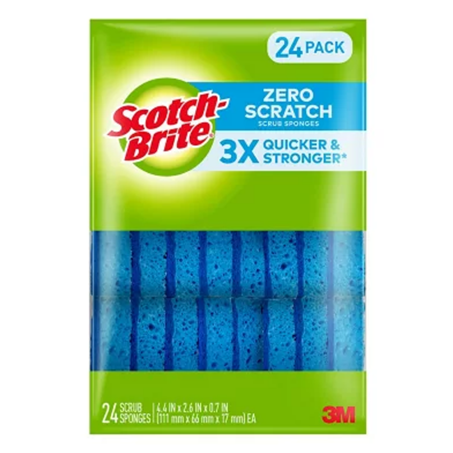 Scotch-Brite Zero Scratch Individually Wrapped - 24ct