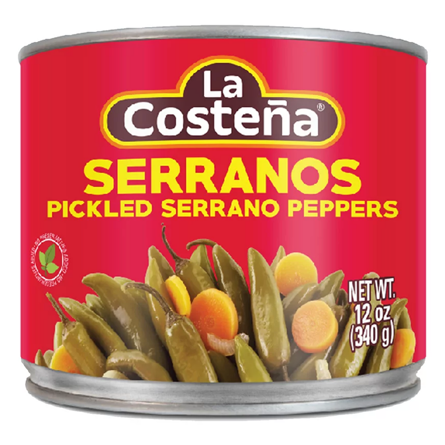 La Costena Serrano Jalapeños - 12oz