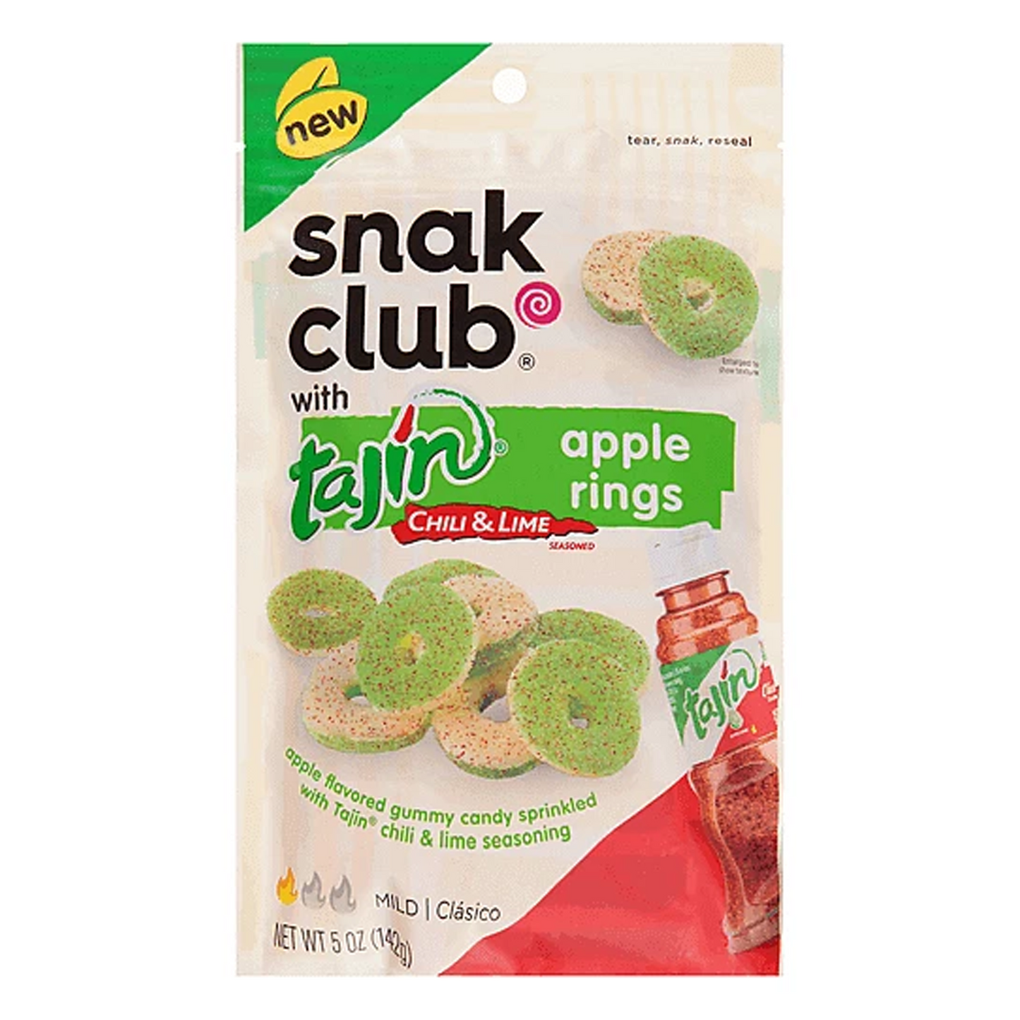 Snak Club Tajin Apple Rings