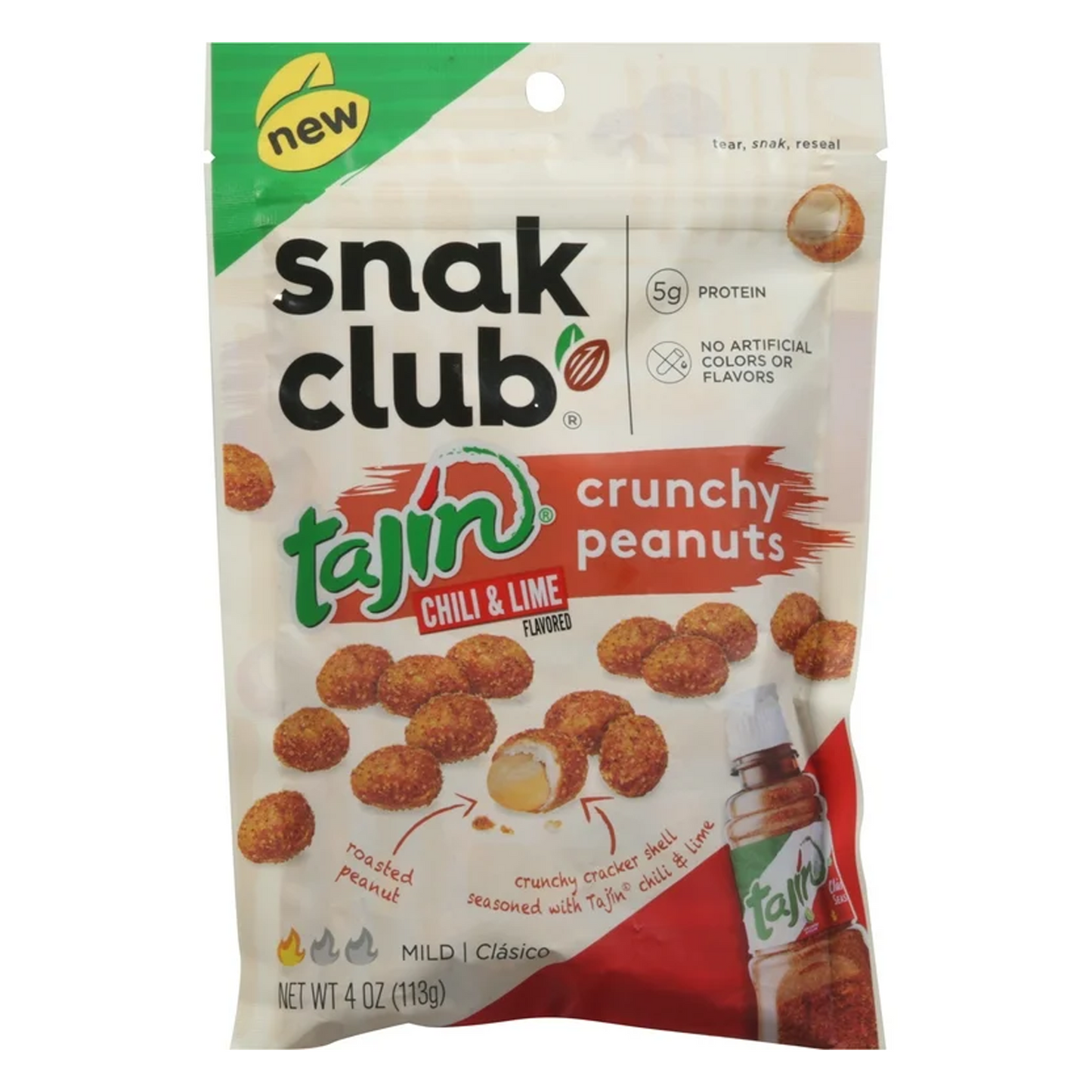 Snak Club Tajin Crunchy Peanuts