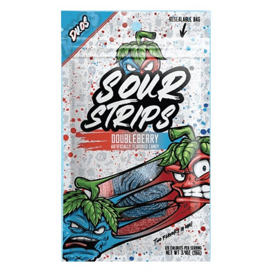 Sour Strips Doubleberry