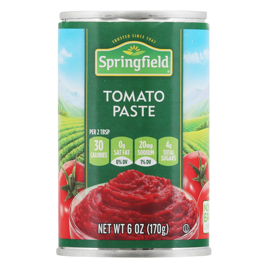 Springfield Tomato Paste - 6oz