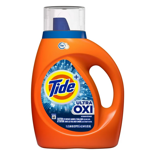 Tide Ultra Oxi Liquid Detergent - 34oz