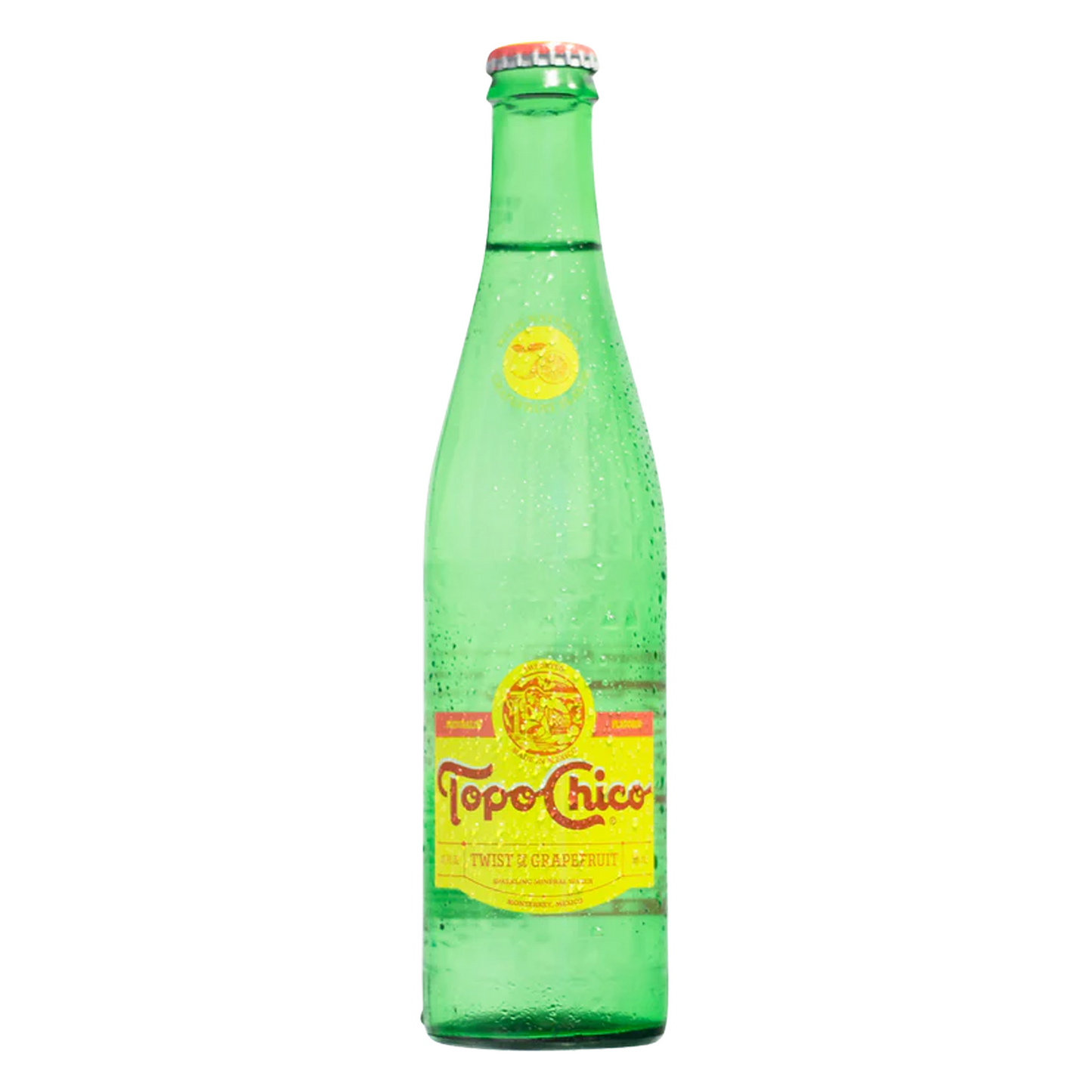 Topo Chico Twist of Grapefruit Glass Bottle - 12oz