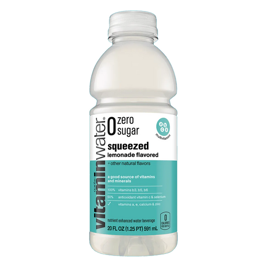 Vitamin Water Zero Sugar Squeezed - 20oz